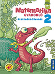 DINSULI Matematika gyakorl 2. o. - sszeads, kivons - Dinsuli sorozatunk vidm, rajzos feladatokkal jtkosan gyakoroltatja a msodikos tananyagot. A ktetben tallhat kddal tovbbi digitlis interaktv feladatokat rhetnek el a gyerekek MS-1121