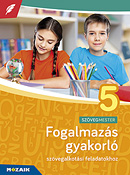 Fogalmazs gyakorl 5. osztly A gyakorlknyv segtsgvel a dikok lpsrl lpsre szerezhetnek jrtassgot a fogalmazsi mfajokban. Otthoni gyakorlshoz kifejezetten ajnlott MS-2381U